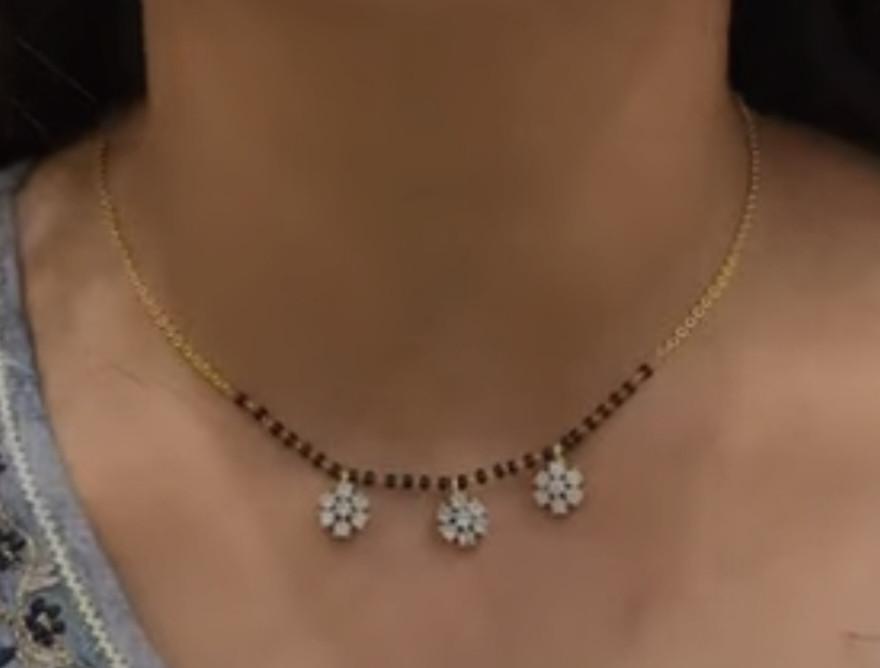 Single line mangalsutra-SKT1580