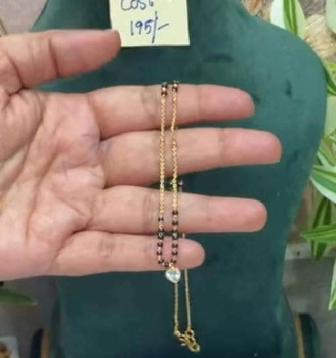 Single line mangalsutra-SKT1655